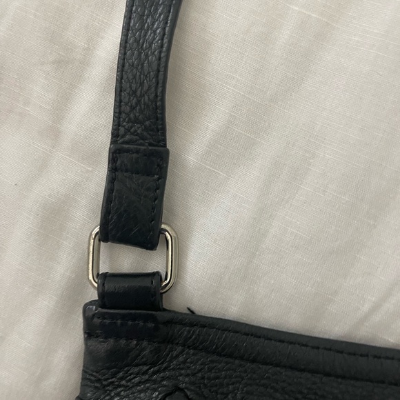margot Black Leather Crossbody Bag - Picture 10 of 13